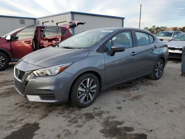 NISSAN VERSA SV 2021 with VIN 3N1CN8EV6ML858389 - Photo from auction