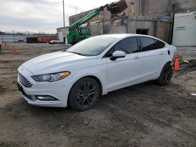 FORD FUSION SE 2018 with VIN 3FA6P0HD0JR161646 - Photo from auction