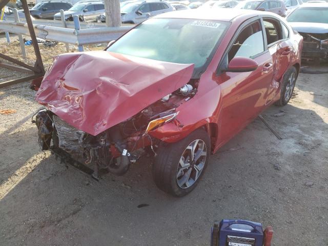 KIA FORTE FE 2021 with VIN 3KPF24AD0ME361710 - Photo from auction