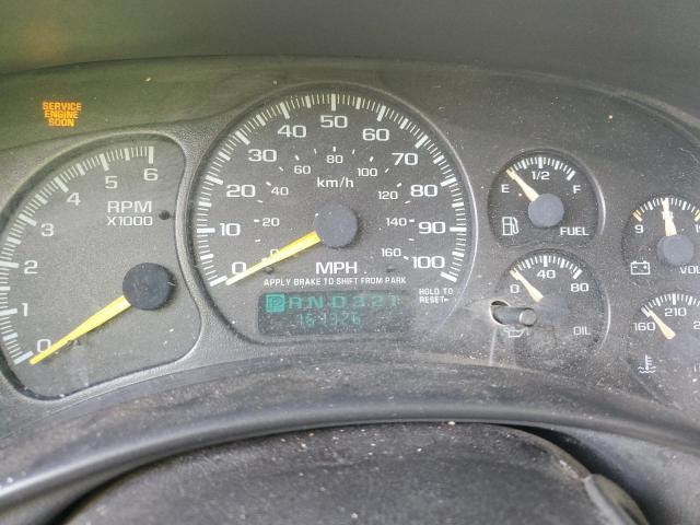 Photo 9 from auction – 2000 CHEVROLET SILVERADO with VIN 1GCEK19T9YE185943