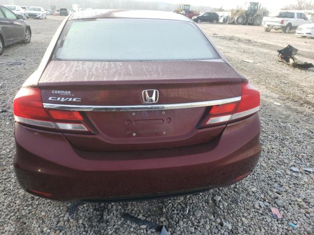 Photo 6 from auction – 2013 HONDA CIVIC LX with VIN 2HGFB2F51DH564844