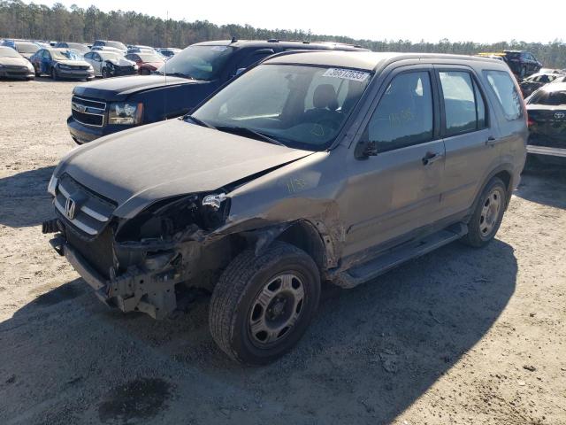 HONDA CR-V LX 2005 with VIN JHLRD68515C007109 - Photo from auction