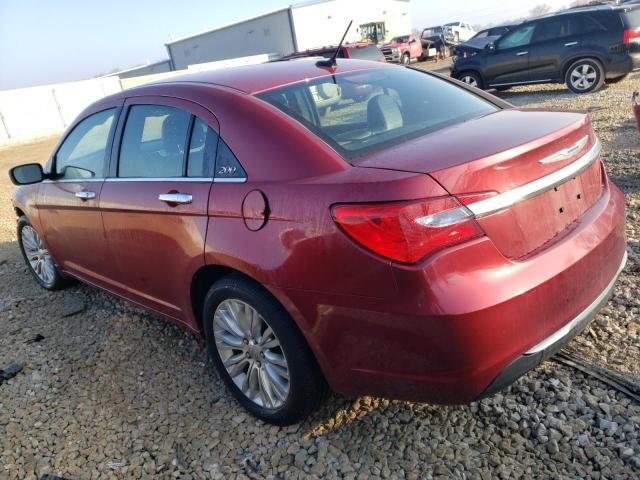 Photo 2 from auction – 2012 CHRYSLER 200 LIMITE with VIN 1C3CCBCB6CN159419