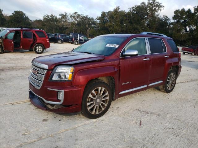 GMC TERRAIN DE 2017 with VIN 2GKFLRE37H6186300 - Photo from auction