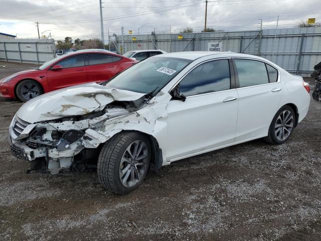 HONDA ACCORD SPO 2015 with VIN 1HGCR2F57FA023832 - Photo from auction