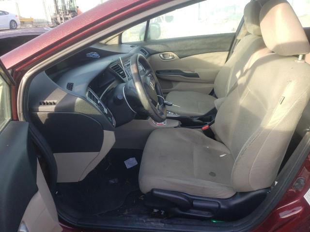 Photo 7 from auction – 2013 HONDA CIVIC LX with VIN 2HGFB2F51DH564844
