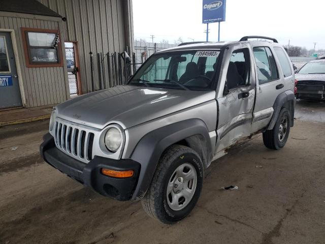 Photo 1 from auction – 2003 JEEP LIBERTY SP with VIN 1J4GL48K73W619029