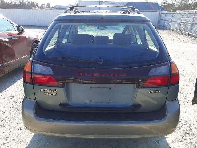 Photo 6 from auction – 2003 SUBARU LEGACY OUT with VIN 4S3BH895237657893