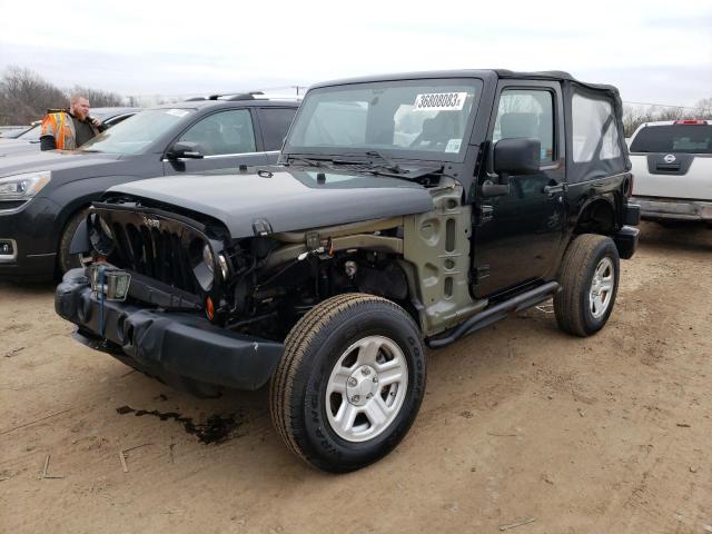 JEEP WRANGLER S 2012 with VIN 1C4AJWAG4CL121830 - Photo from auction