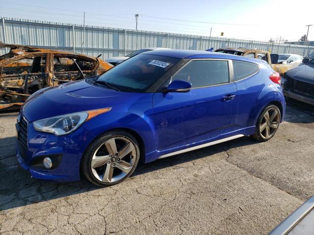 HYUNDAI VELOSTER T 2014 with VIN KMHTC6AE9EU190393 - Photo from auction