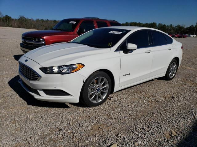FORD FUSION SE 2017 with VIN 3FA6P0LU9HR358560 - Photo from auction