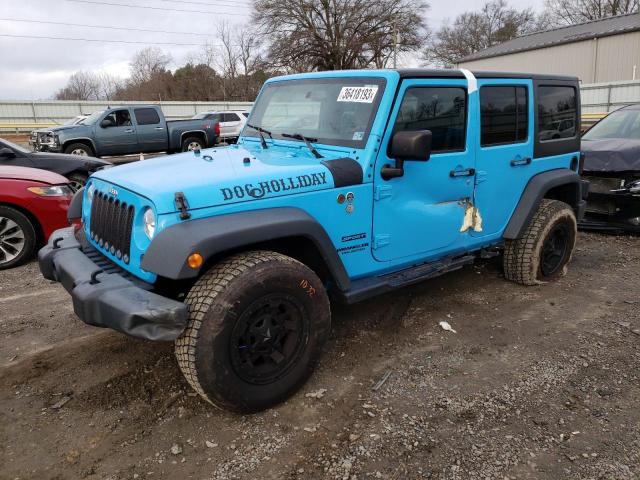 JEEP WRANGLER U 2017 with VIN 1C4BJWDG1HL613092 - Photo from auction