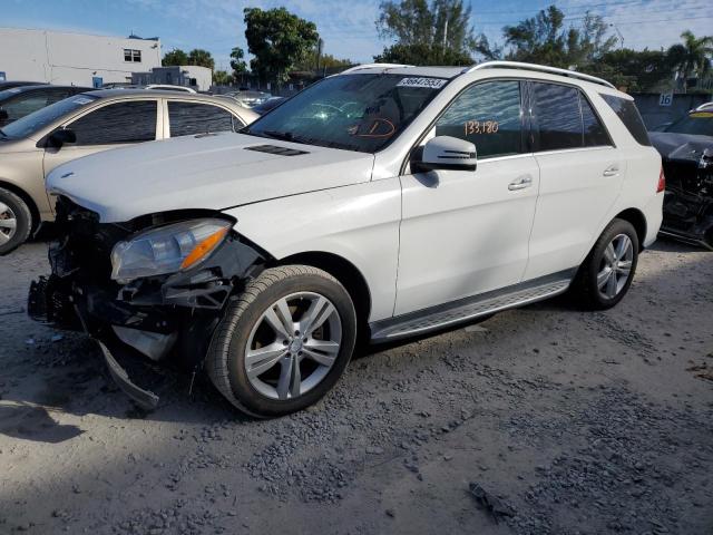 MERCEDES-BENZ ML 350 2014 with VIN 4JGDA5JB2EA318498 - Photo from auction