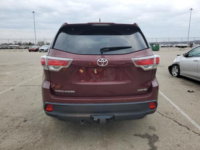 Photo 6 from auction – 2016 TOYOTA HIGHLANDER with VIN 5TDYKRFHXGS137789