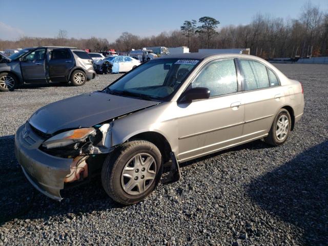 Photo 1 from auction – 2003 HONDA CIVIC LX with VIN 2HGES165X3H548243