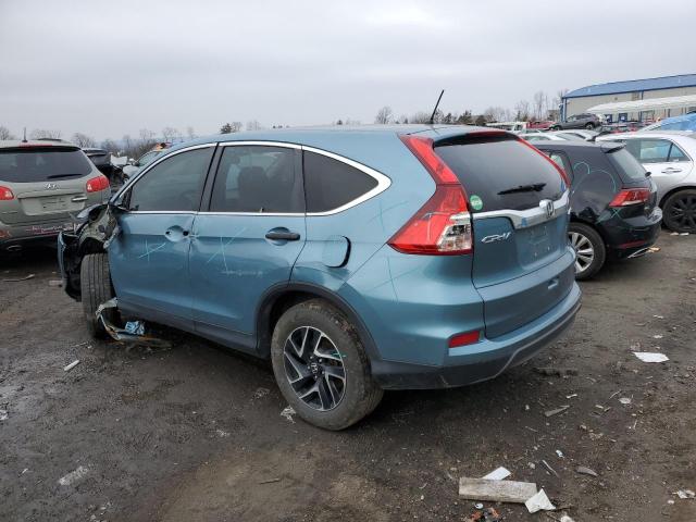 Photo 2 from auction – 2016 HONDA CR-V SE with VIN 5J6RM4H48GL085652