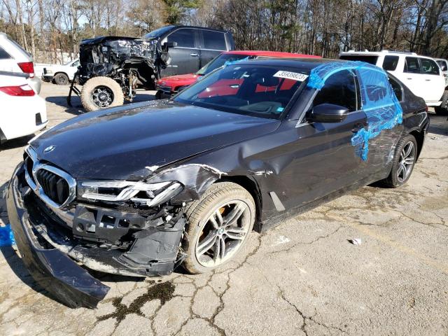 BMW 540 I 2021 with VIN WBA53BJ01MCF95050 - Photo from auction