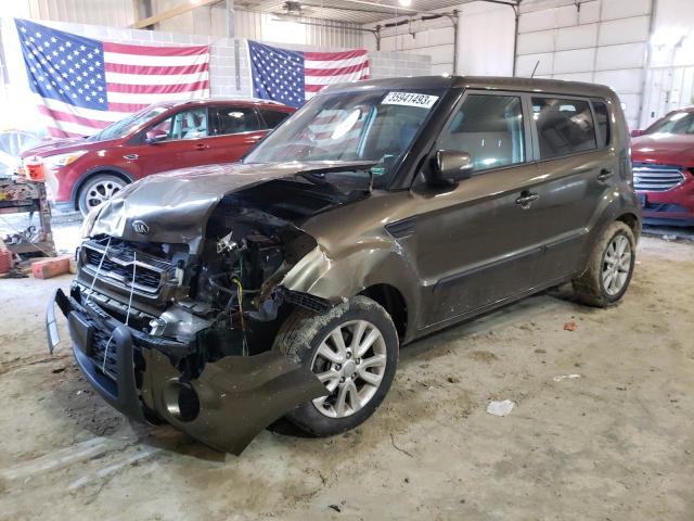 KIA SOUL + 2013 with VIN KNDJT2A6XD7545906 - Photo from auction