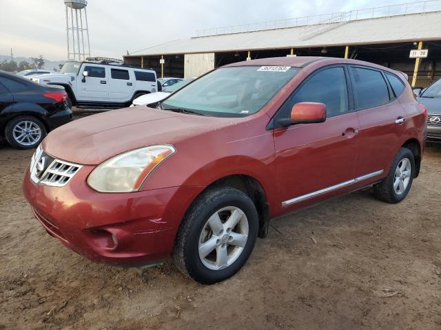 NISSAN ROGUE S 2013 with VIN JN8AS5MV0DW100348 - Photo from auction