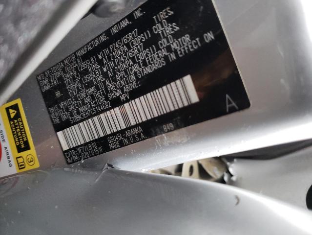 Photo 14 from auction – 2012 TOYOTA HIGHLANDER with VIN 5TDBK3EH7CS144682