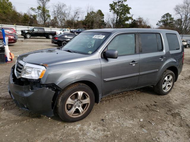HONDA PILOT EX 2013 with VIN 5FNYF3H47DB028802 - Photo from auction