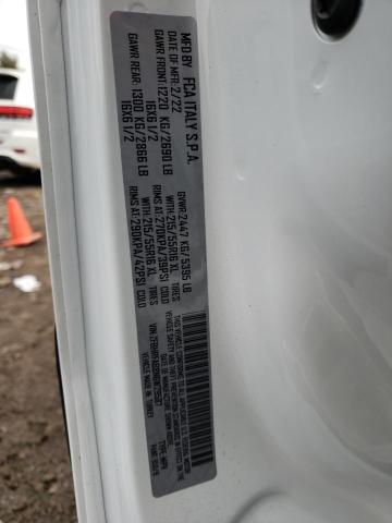 Photo 14 from auction – 2022 RAM PROMASTER with VIN ZFBHRFAB8N6W29587