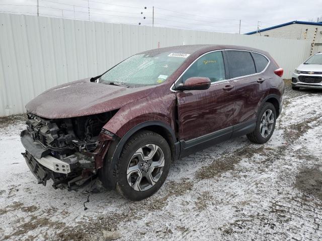 HONDA CR-V EX 2019 with VIN 2HKRW2H52KH618055 - Photo from auction