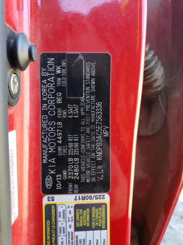 Photo 14 from auction – 2014 KIA SPORTAGE B with VIN KNDPB3AC5E7563336
