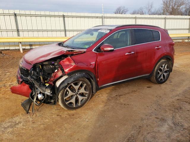KIA SPORTAGE S 2018 with VIN KNDPRCA64J7355867 - Photo from auction