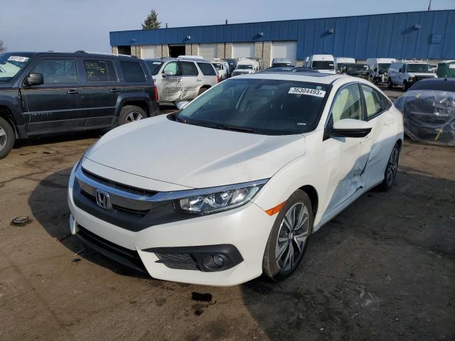 HONDA CIVIC EXL 2018 with VIN JHMFC1F79JX028401 - Photo from auction