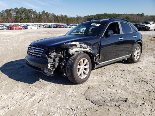 INFINITI FX35 2003 with VIN JNRAS08U33X100806 - Photo from auction