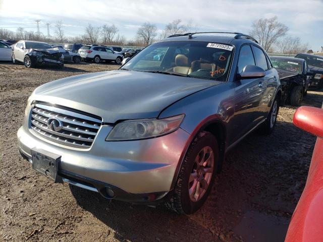 INFINITI FX35 2007 with VIN JNRAS08W37X205479 - Photo from auction