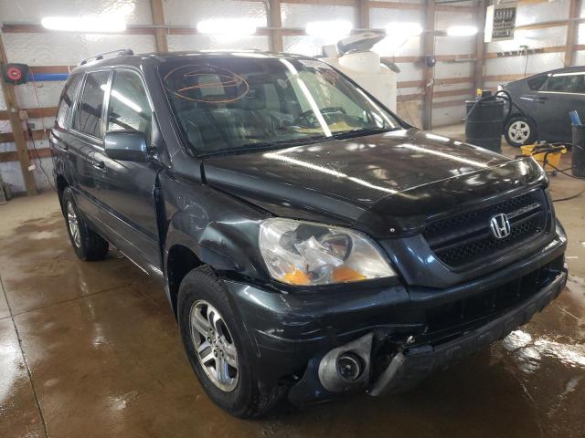 Photo 4 from auction – 2004 HONDA PILOT EXL with VIN 2HKYF18594H530399