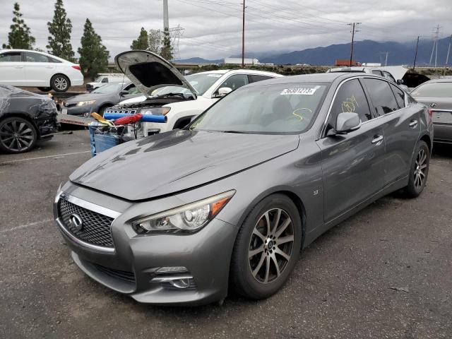 INFINITI Q50 BASE 2015 with VIN JN1BV7AP6FM336240 - Photo from auction