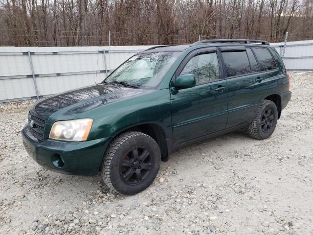TOYOTA HIGHLANDER 2002 with VIN JTEHF21A720094302 - Photo from auction