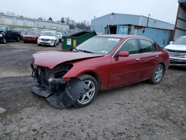 INFINITI G35 2004 with VIN JNKCV51F64M704425 - Photo from auction