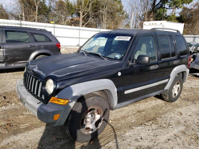 JEEP LIBERTY SP 2005 with VIN 1J4GL48K95W678201 - Photo from auction