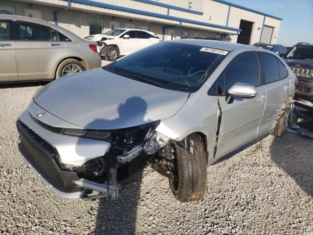 TOYOTA COROLLA SE 2022 with VIN 5YFS4MCE4NP131733 - Photo from auction