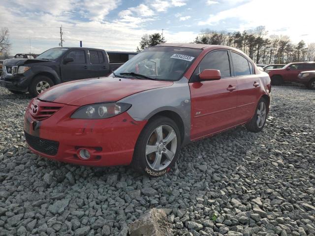 MAZDA 3 S 2004 with VIN JM1BK323341188217 - Photo from auction