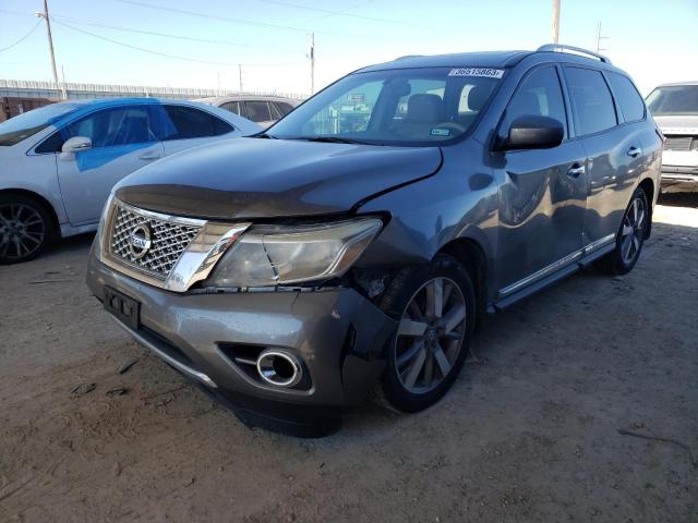 NISSAN PATHFINDER 2015 with VIN 5N1AR2MN4FC653543 - Photo from auction