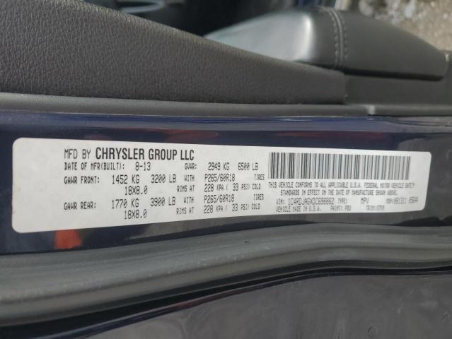 Photo 14 from auction – 2013 DODGE DURANGO SX with VIN 1C4RDJAGXDC698862