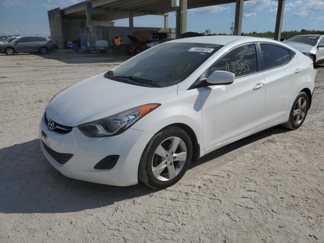 HYUNDAI ELANTRA GL 2013 with VIN 5NPDH4AE5DH424892 - Photo from auction