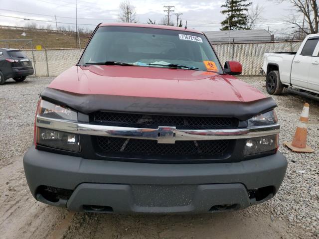 Photo 5 from auction – 2002 CHEVROLET AVALANCHE with VIN 3GNEK13T42G103665