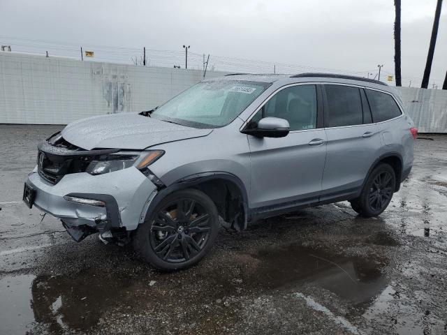HONDA PILOT SE 2021 with VIN 5FNYF5H28MB028656 - Photo from auction