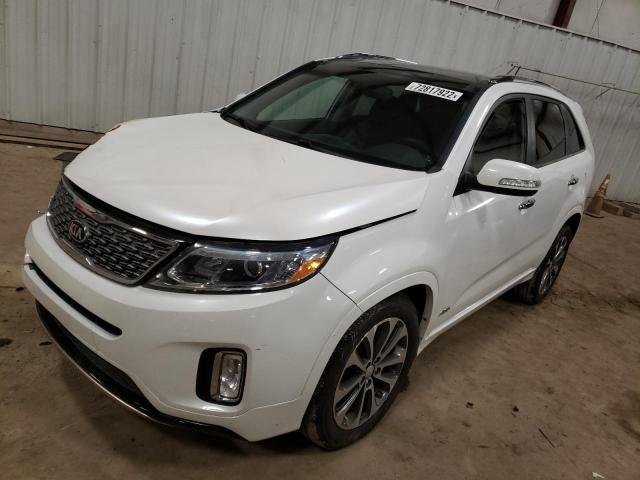 KIA SORENTO SX 2015 with VIN 5XYKWDA76FG551563 - Photo from auction