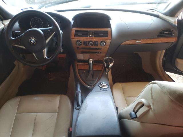 Photo 8 from auction – 2005 BMW 645 CI AUT with VIN WBAEH73495B869291