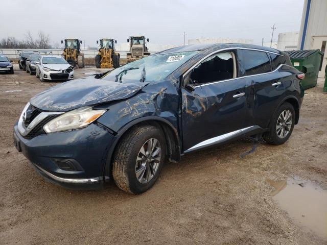 NISSAN MURANO S 2016 with VIN 5N1AZ2MG9GN126394 - Photo from auction