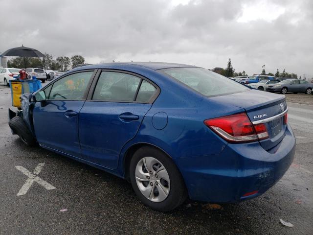 Photo 2 from auction – 2015 HONDA CIVIC LX with VIN 2HGFB2F55FH513902
