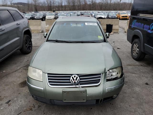 Photo 5 from auction – 2003 VOLKSWAGEN PASSAT GLS with VIN WVWPD63B53P262238