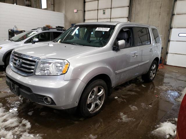 HONDA PILOT EXL 2013 with VIN 5FNYF4H5XDB038464 - Photo from auction